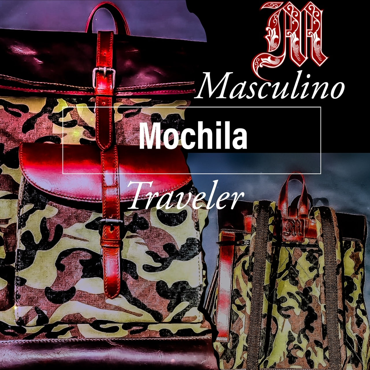Masculino | Mochila Backpack + Traveler Case  [Pre-Order]