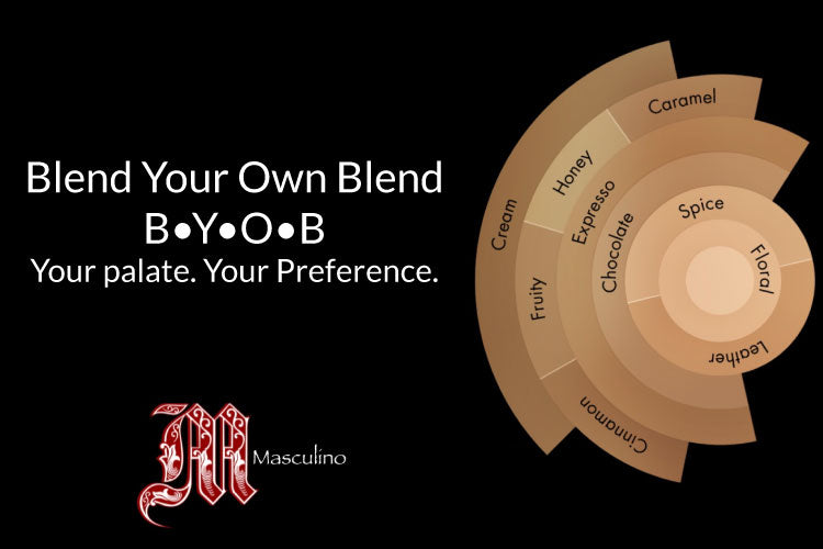 Blend Your Own Blend of cigars. Your palate. Your preference.